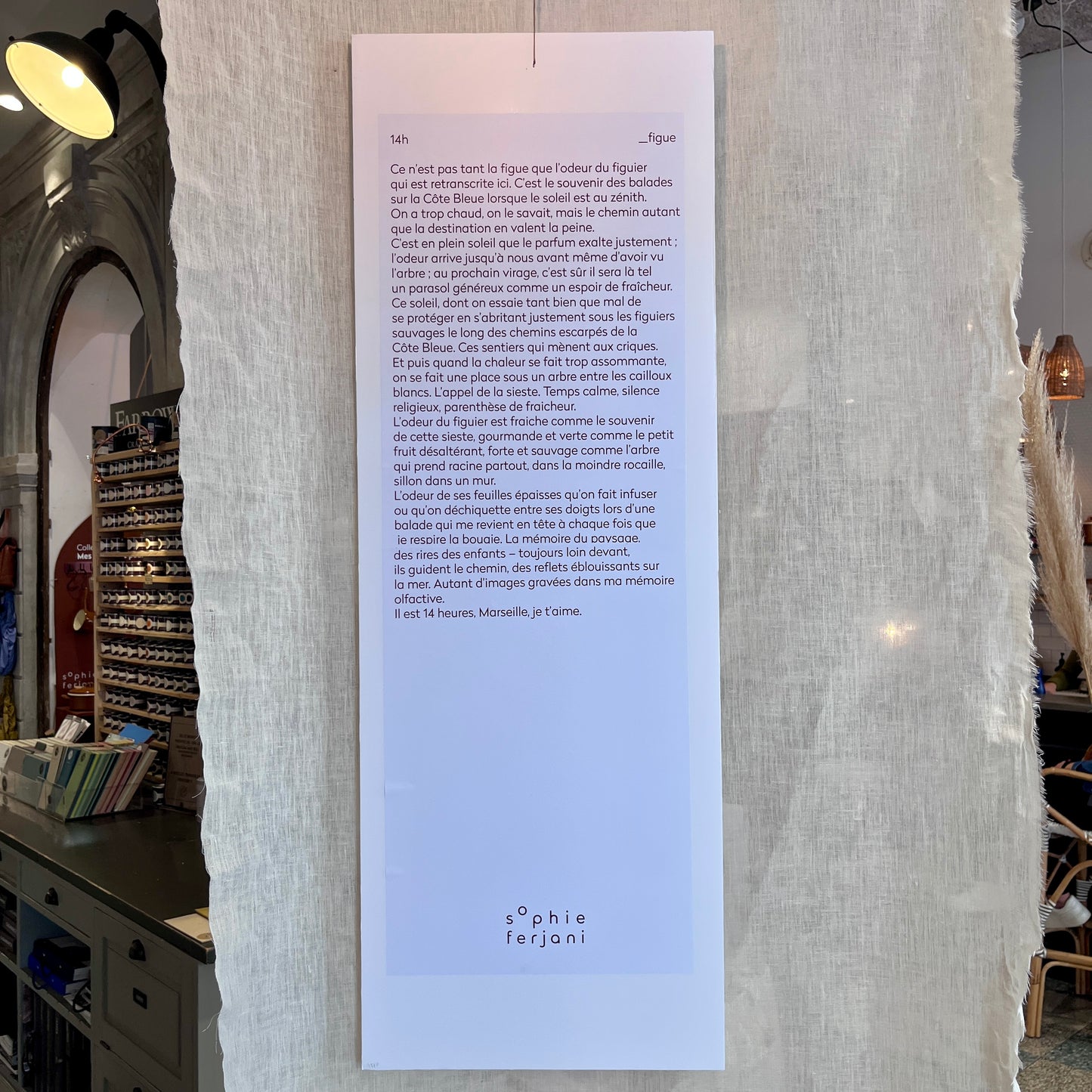 DIFFUSEUR FIGUE X SOPHIE FERJANI