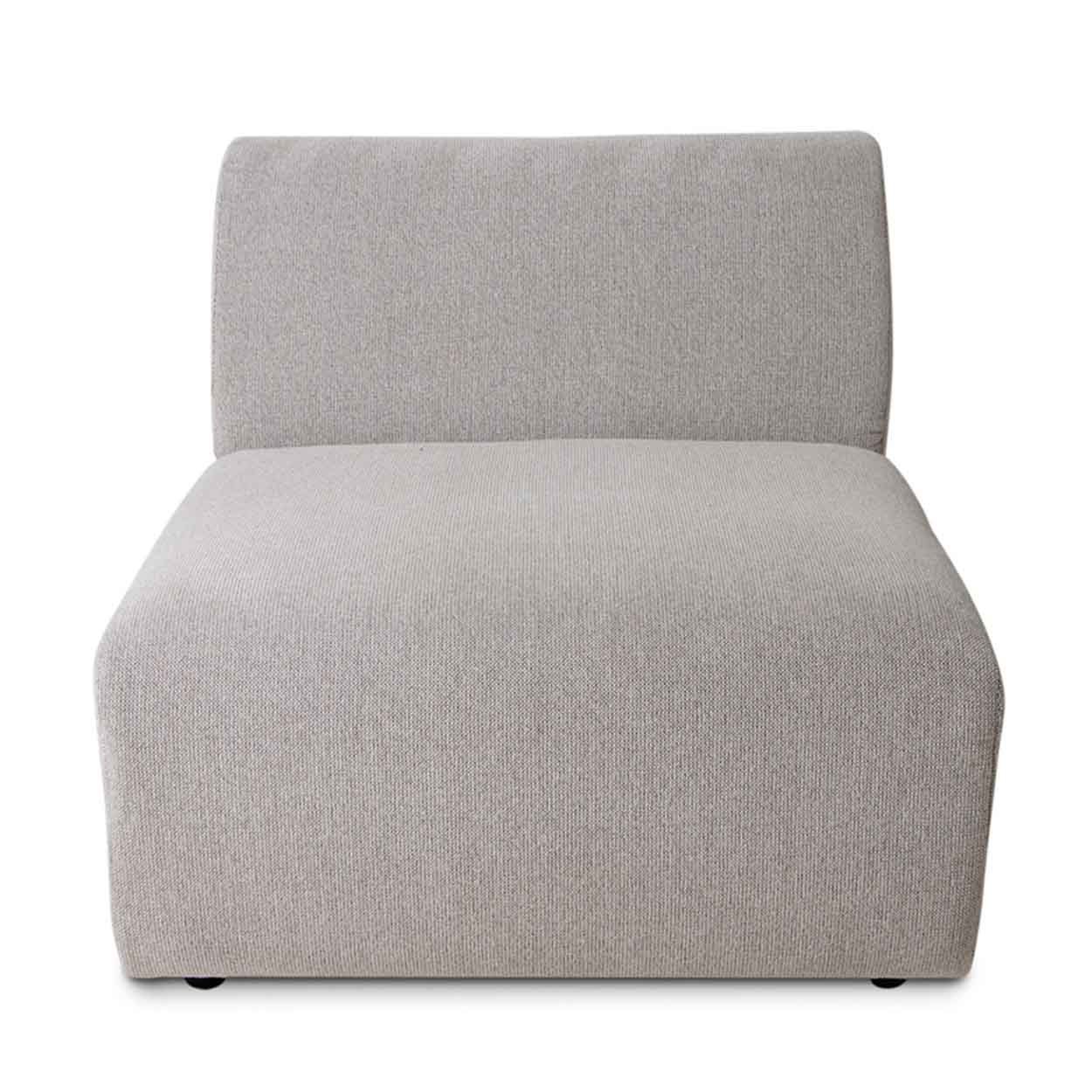 CANAPÉ JAX TISSUS GRIS