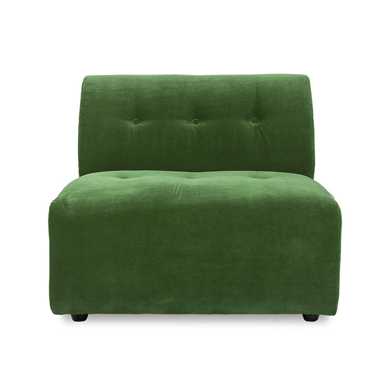CANAPÉ VELOURS VINT VERT