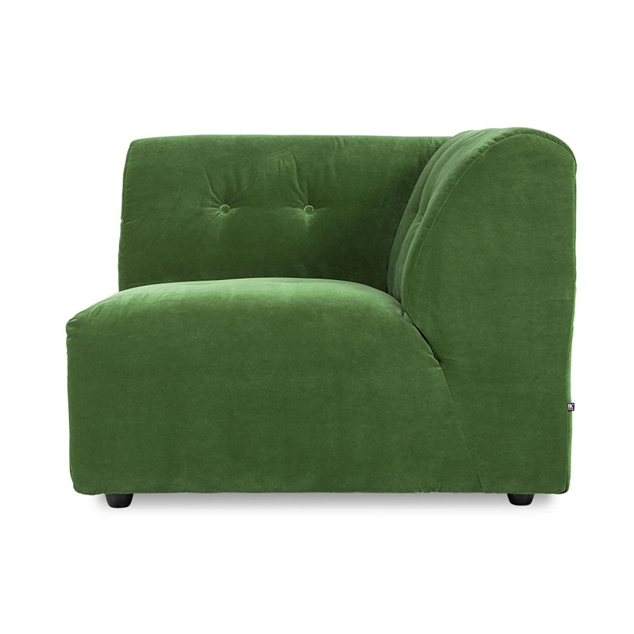 CANAPÉ VELOURS VINT VERT