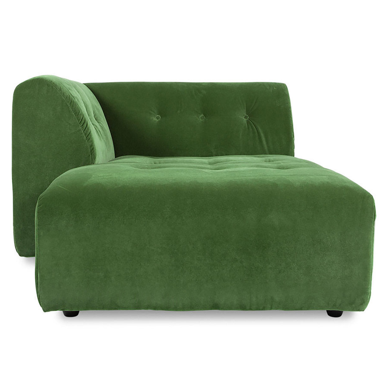 CANAPÉ VELOURS VINT VERT