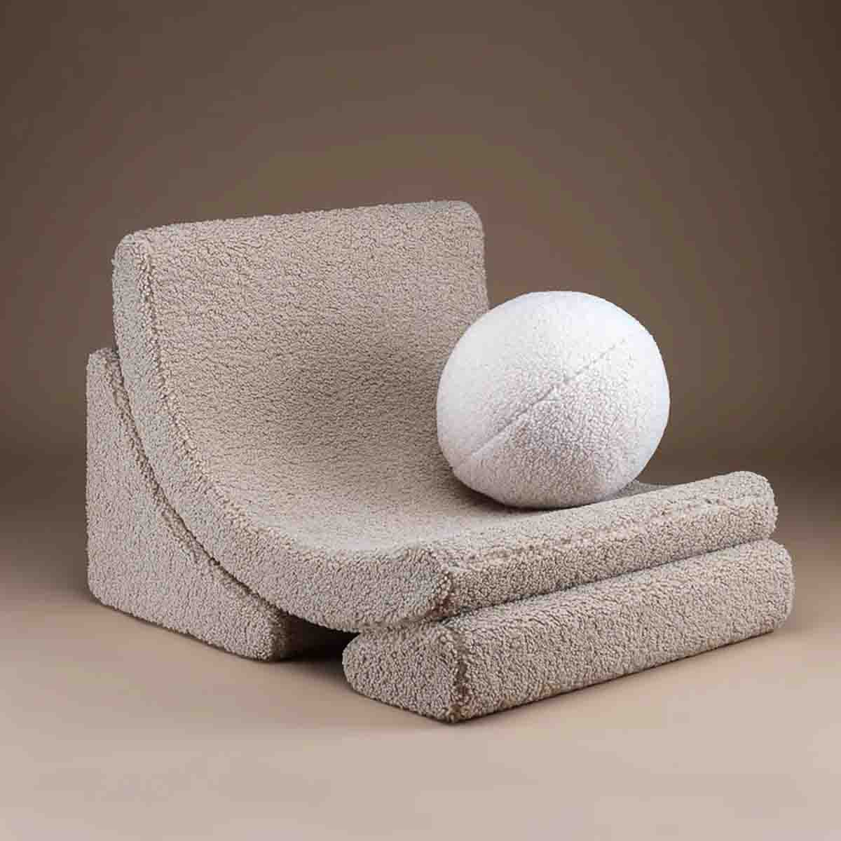 CHAISE LUNE - BOUCLETTE