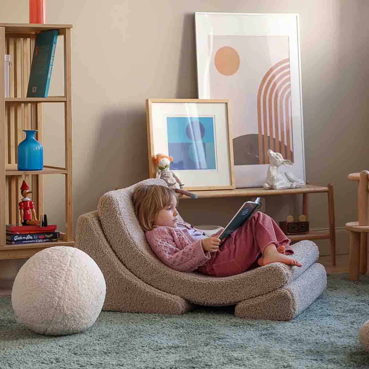 CHAISE LUNE - BOUCLETTE
