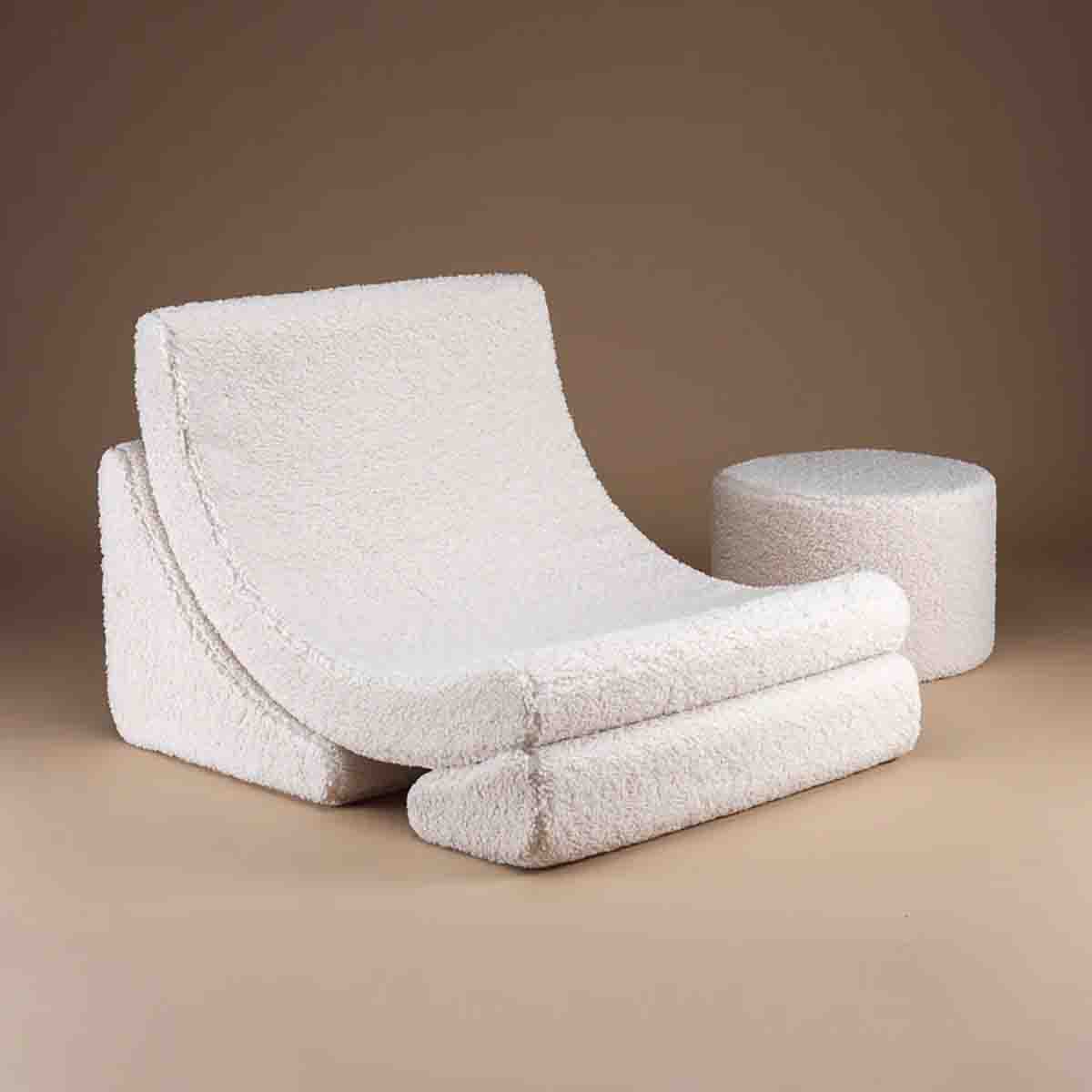 CHAISE LUNE - BOUCLETTE