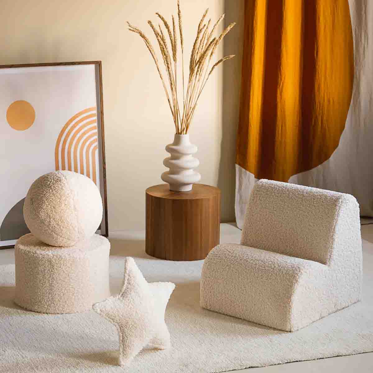CHAISE NUAGE - BOUCLETTE