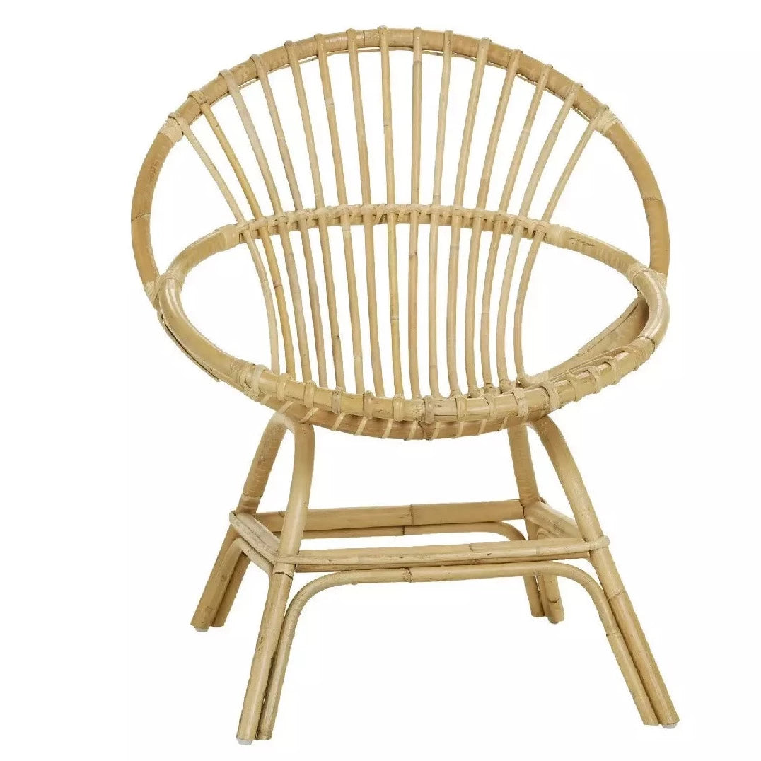 FAUTEUIL COQUILLE ROTIN