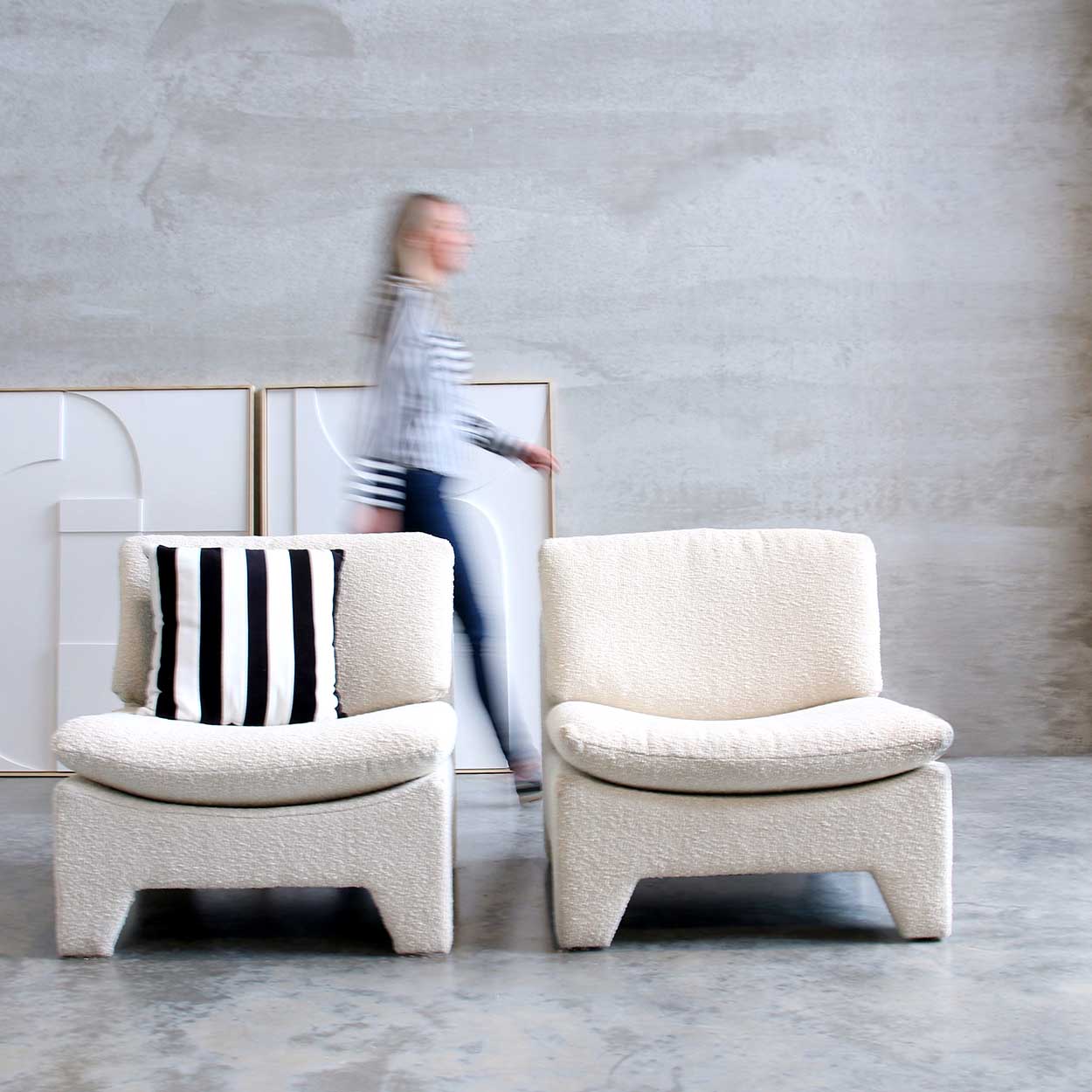 FAUTEUIL BOUCLETTE