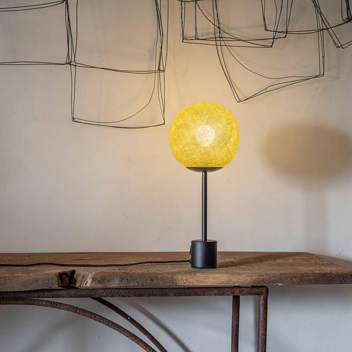 LAMPE APAPA BASE NOIRE