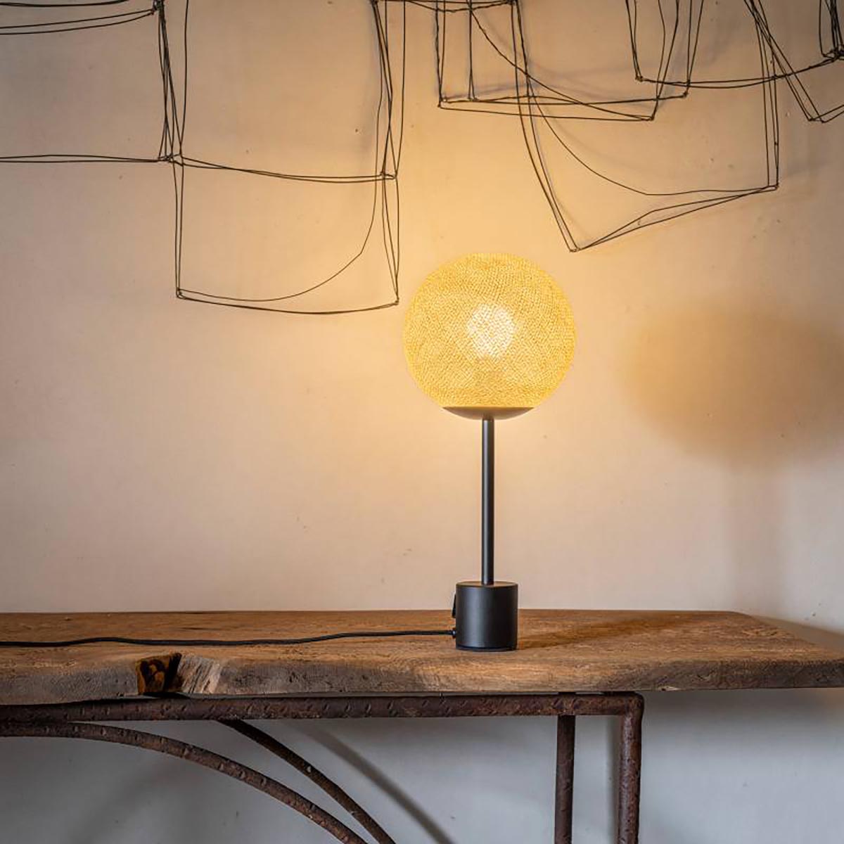 LAMPE APAPA BASE NOIRE