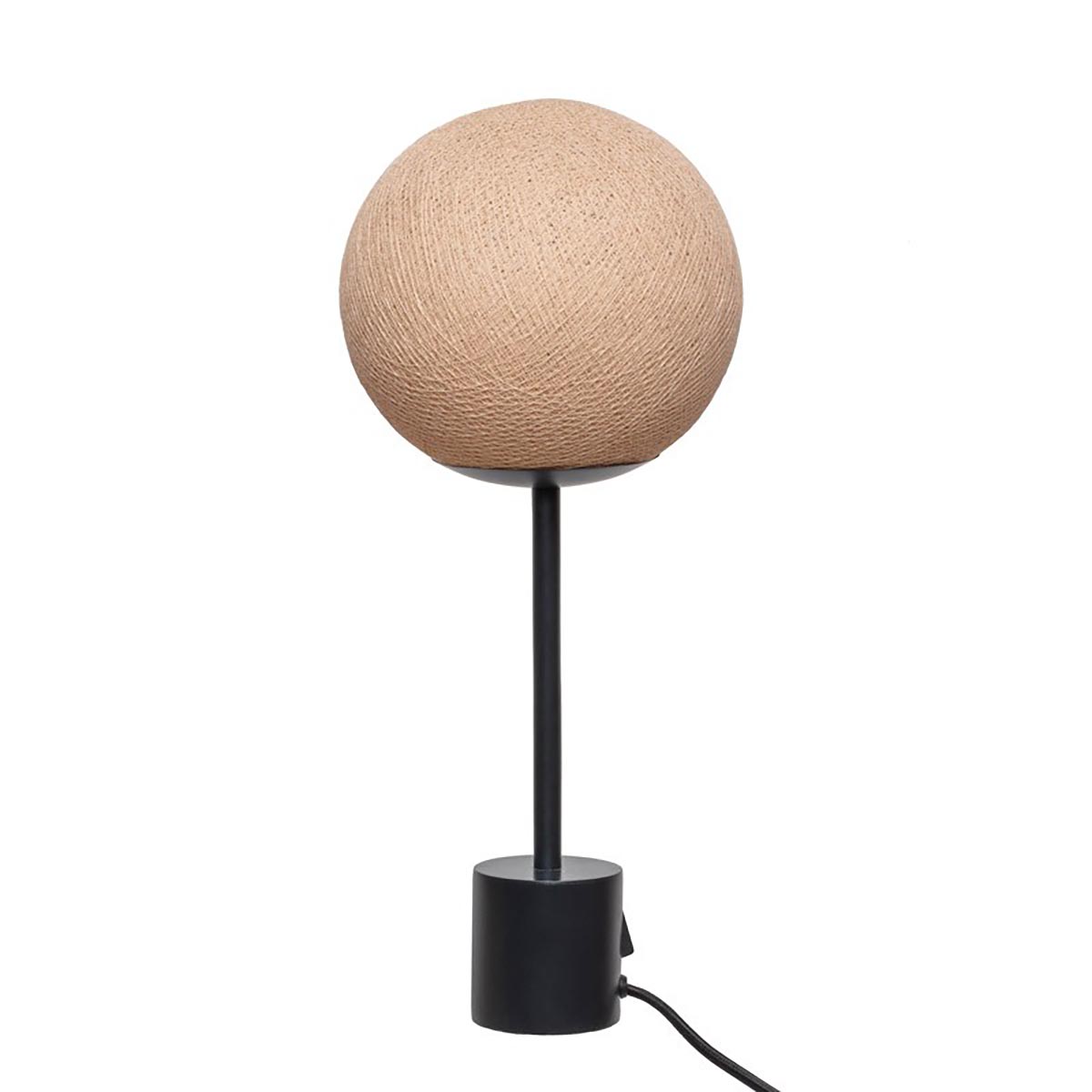 LAMPE APAPA BASE NOIRE