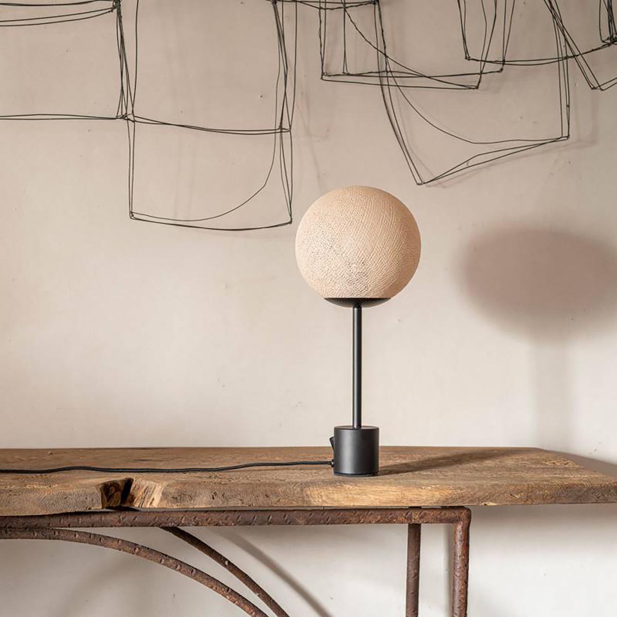 LAMPE APAPA BASE NOIRE