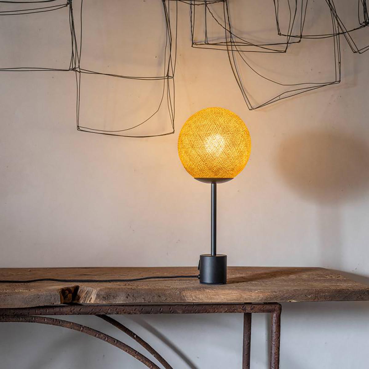 LAMPE APAPA BASE NOIRE