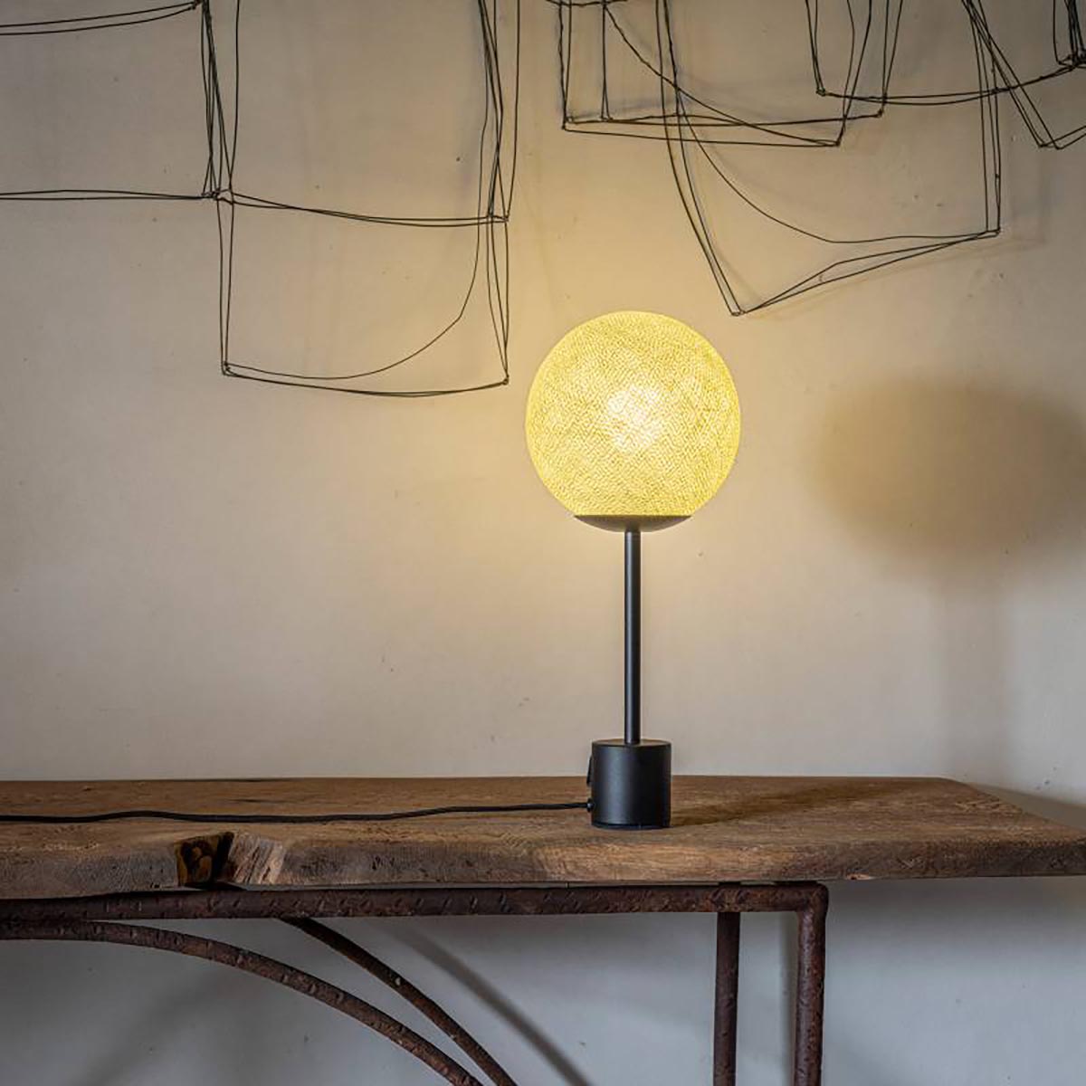 LAMPE APAPA BASE NOIRE