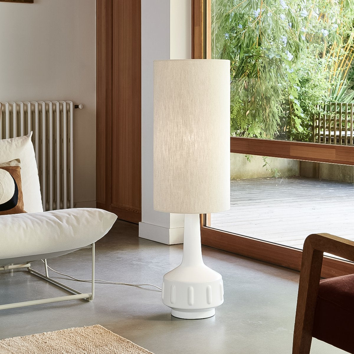 LAMPE À POSER JIMMY - BLANC