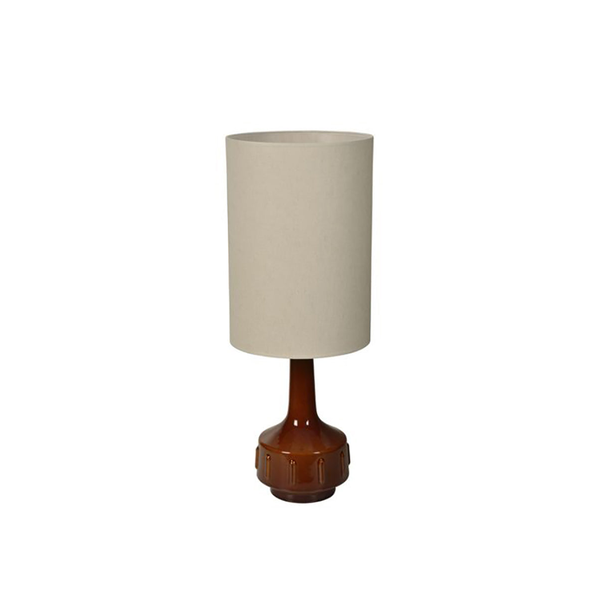 LAMPE À POSER JIMMY - BRUN