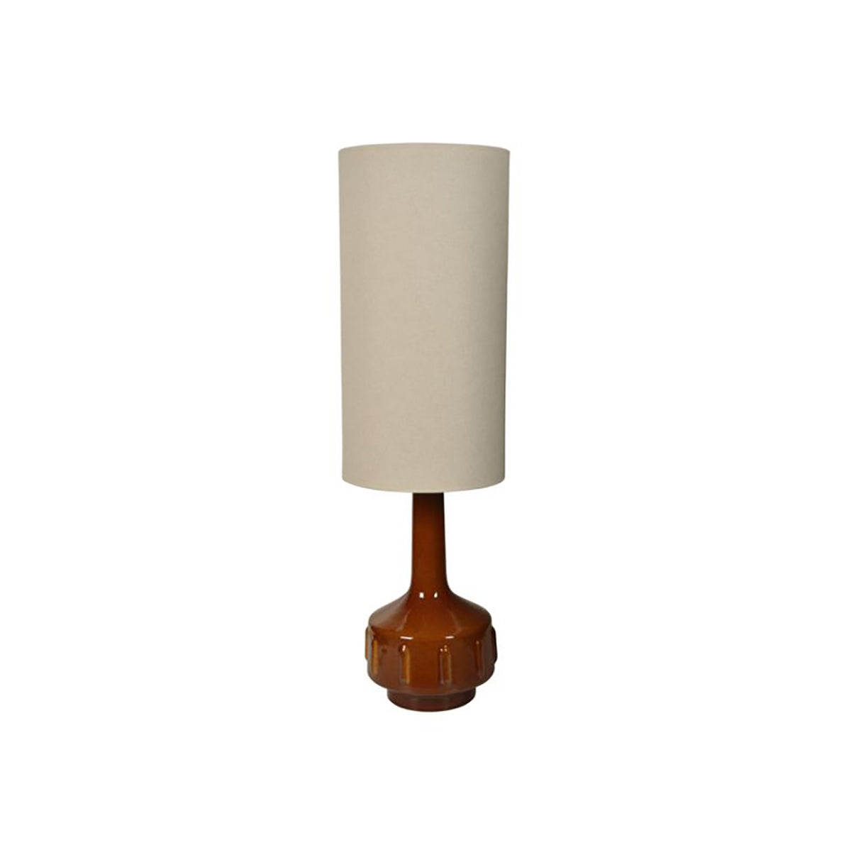 LAMPE À POSER JIMMY - BRUN