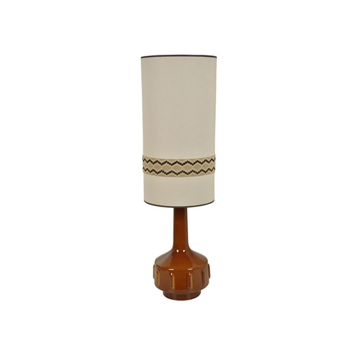 LAMPE À POSER JIMMY - BRUN/RUSTIC