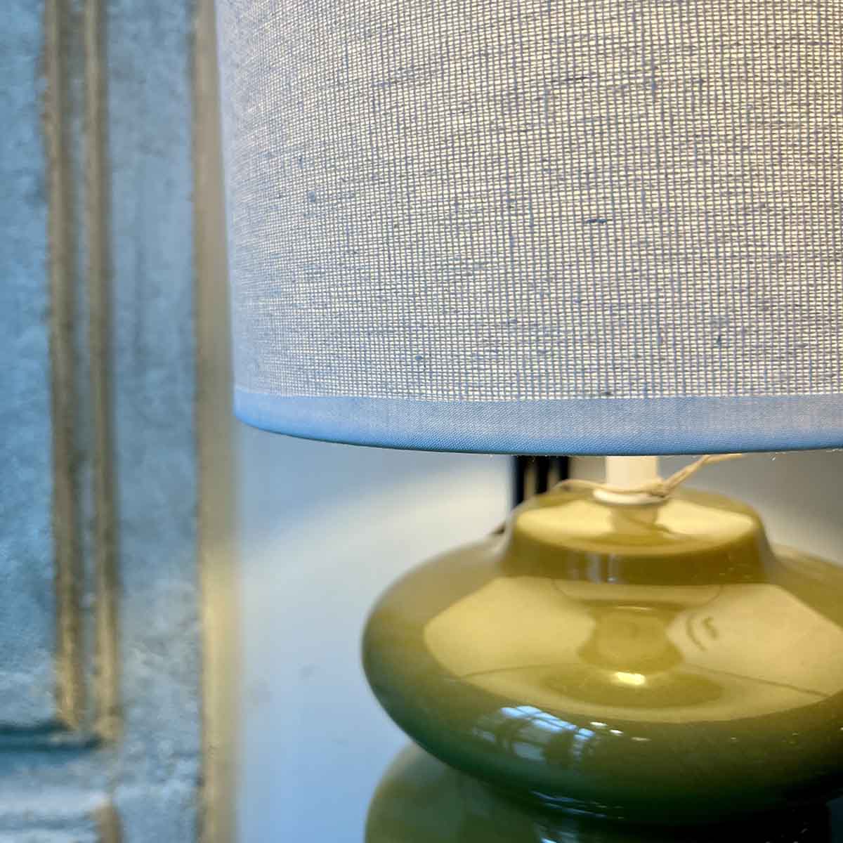 LAMPE À POSER VERTE