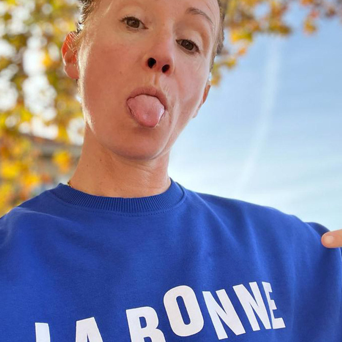 SWEAT LA BONNE MÈRE - BLEU