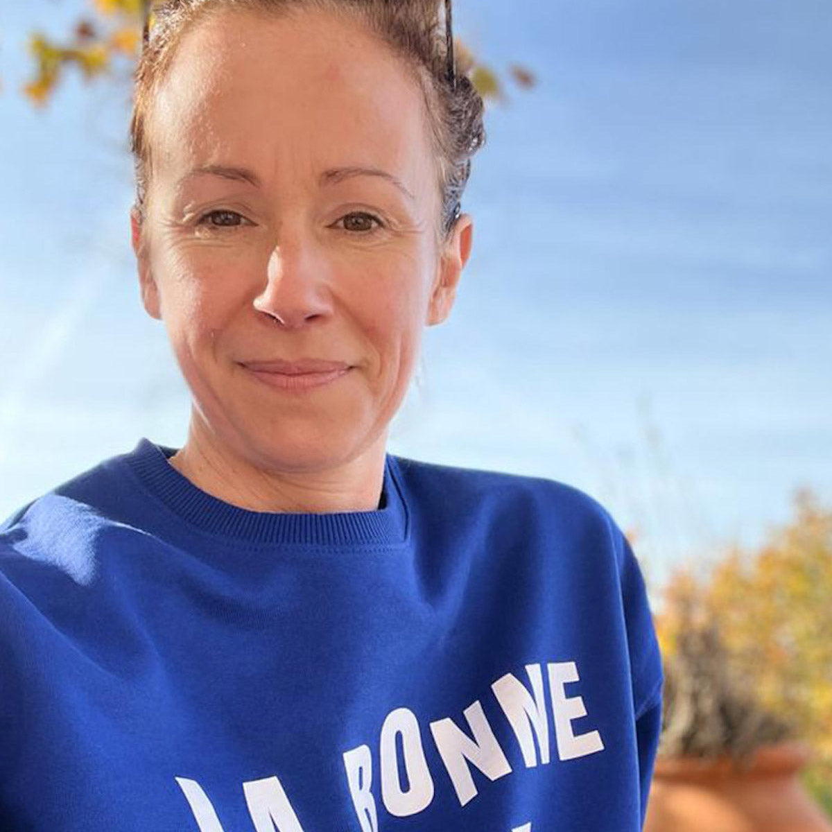 SWEAT LA BONNE MÈRE - BLEU