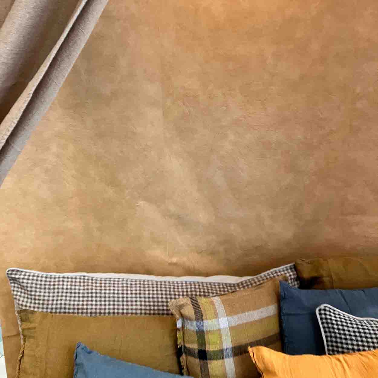 PAPIER PEINT ARGILE OCRE