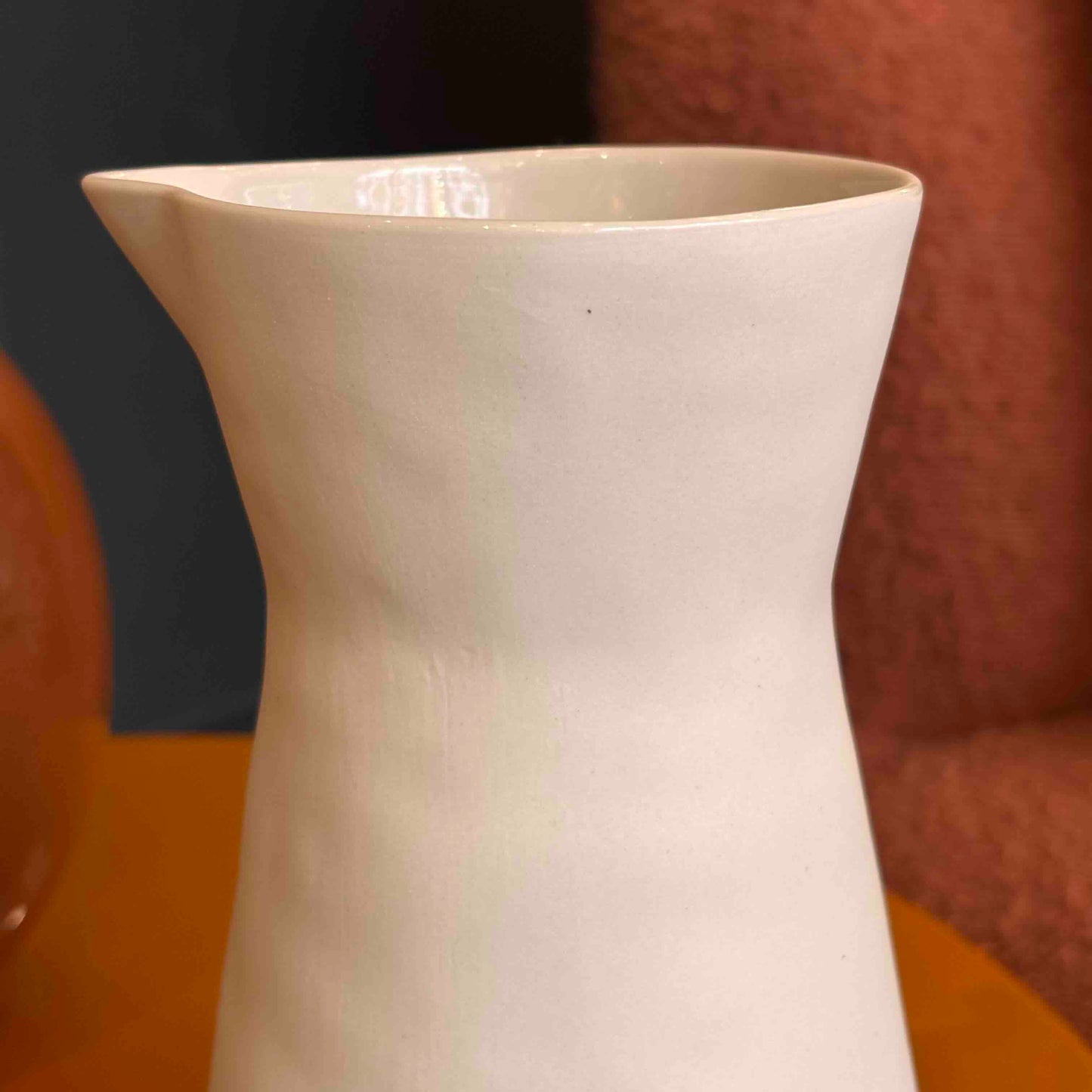 PICHET CÉRAMIQUE BLANC