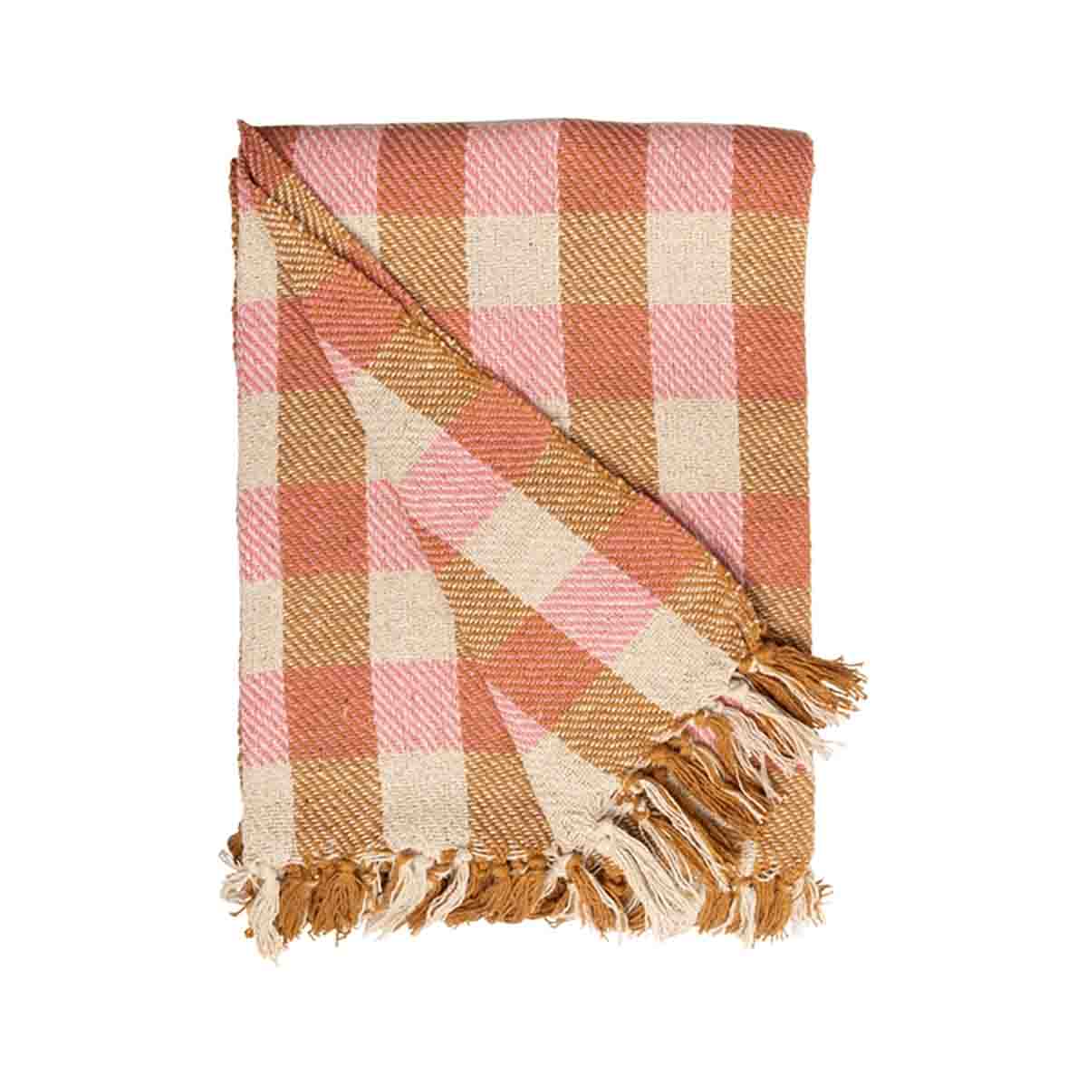 PLAID À RAYURES