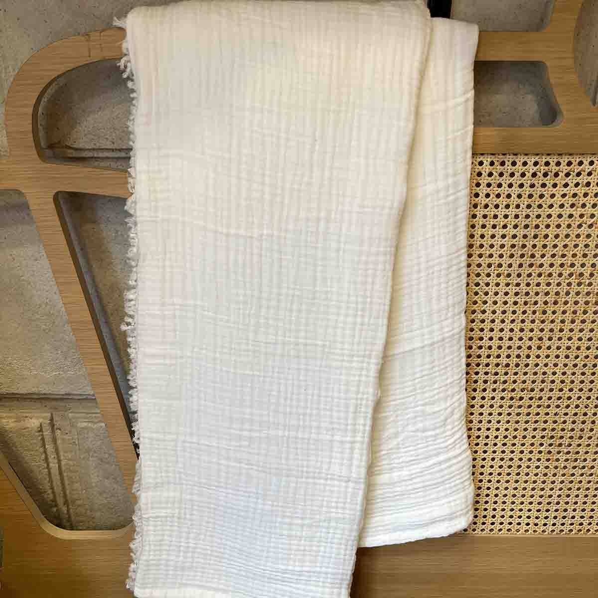 PLAID GAZE DE COTON