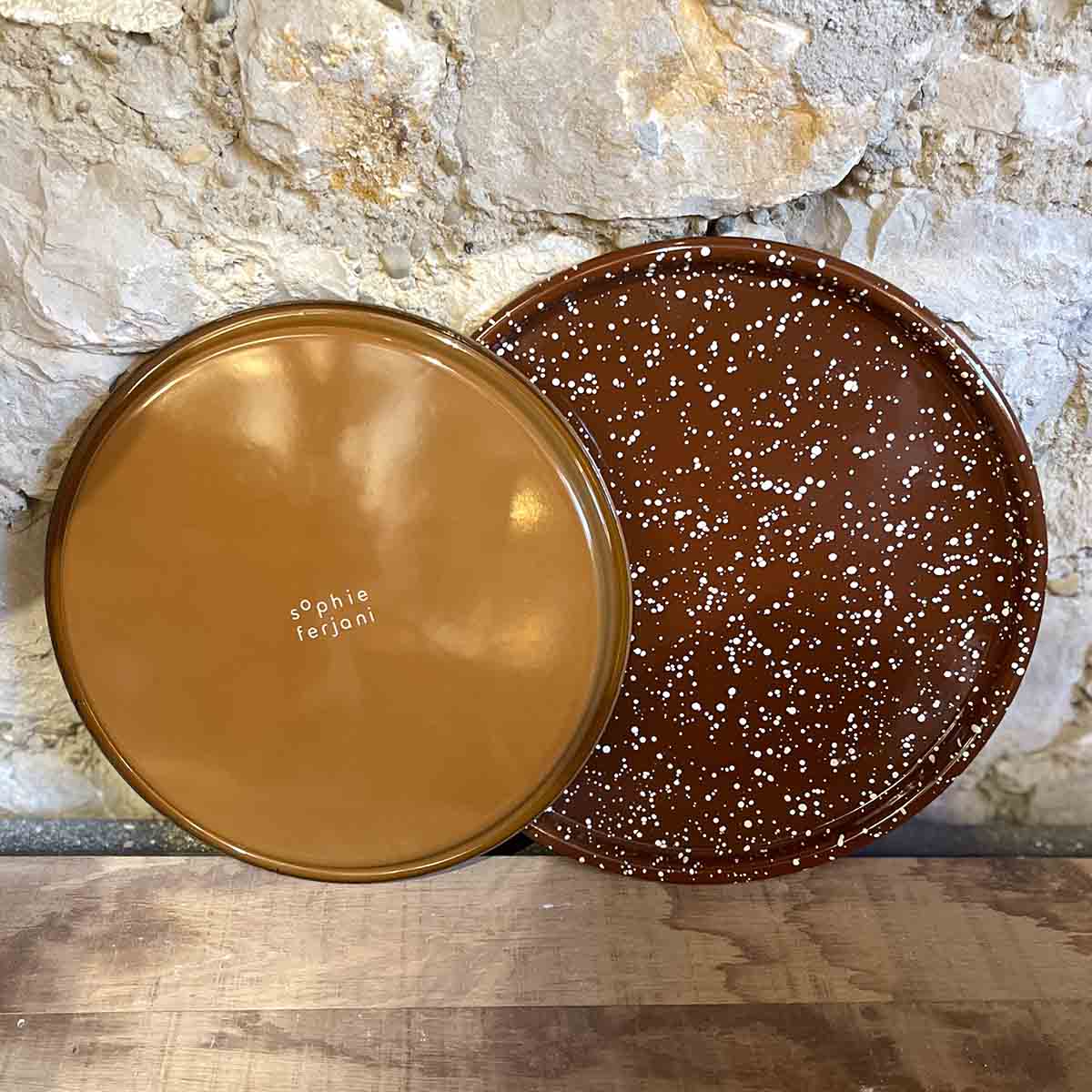 PLAT PIZZA / PLATEAU EN ÉMAIL