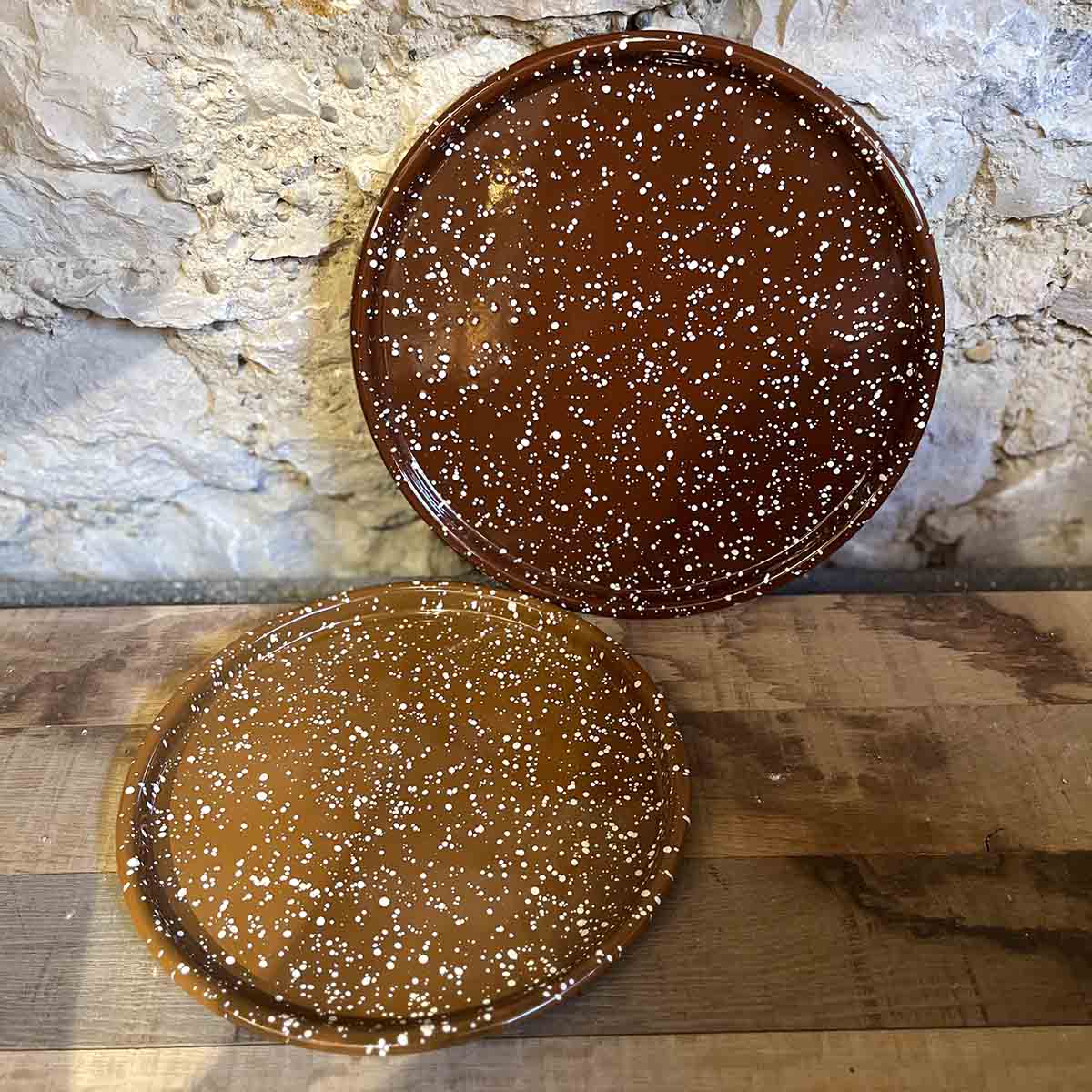 PLAT PIZZA / PLATEAU EN ÉMAIL