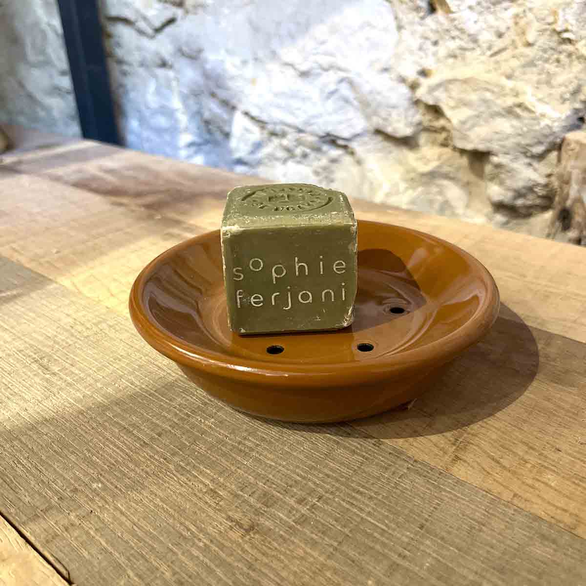 PORTE SAVON EN ÉMAIL