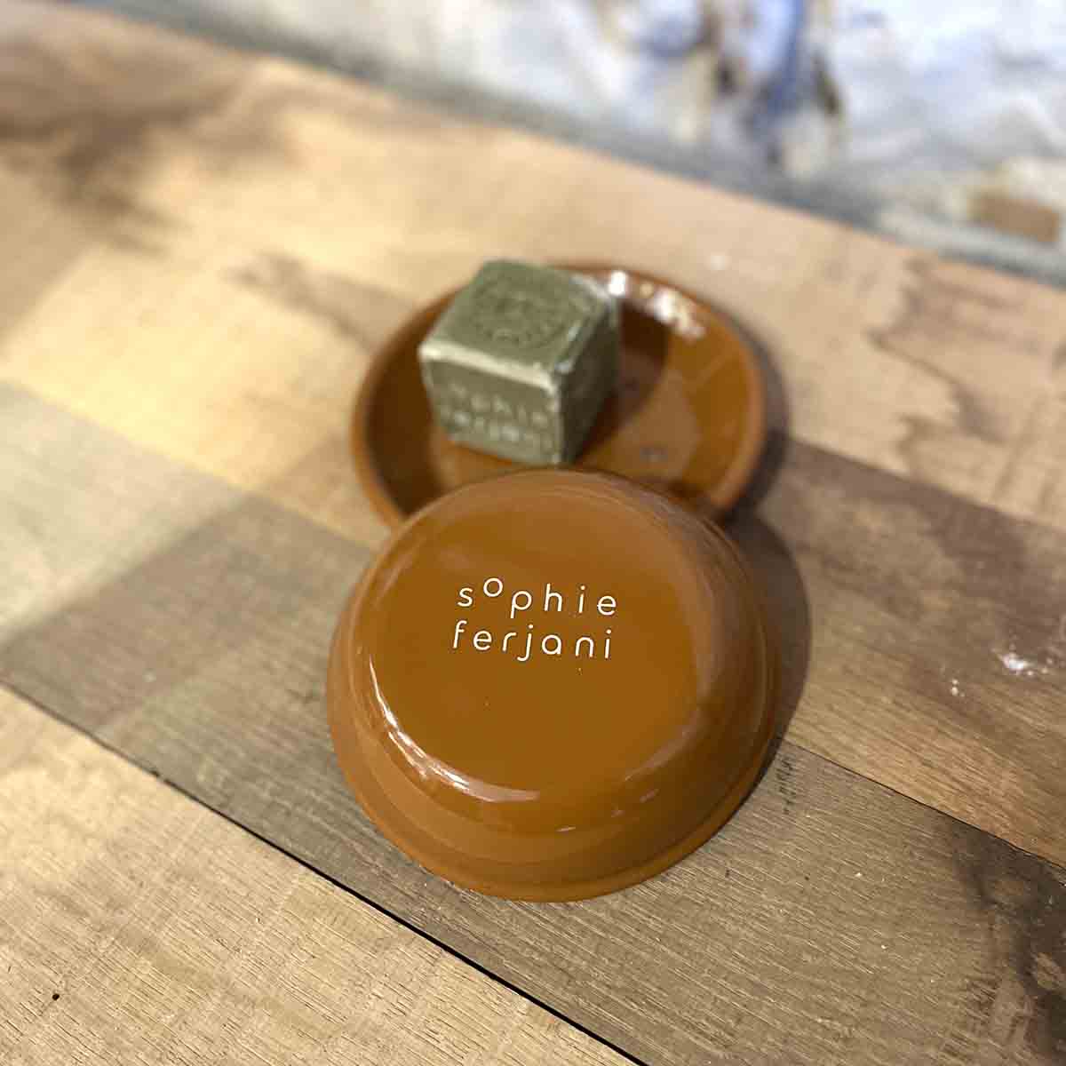 PORTE SAVON EN ÉMAIL
