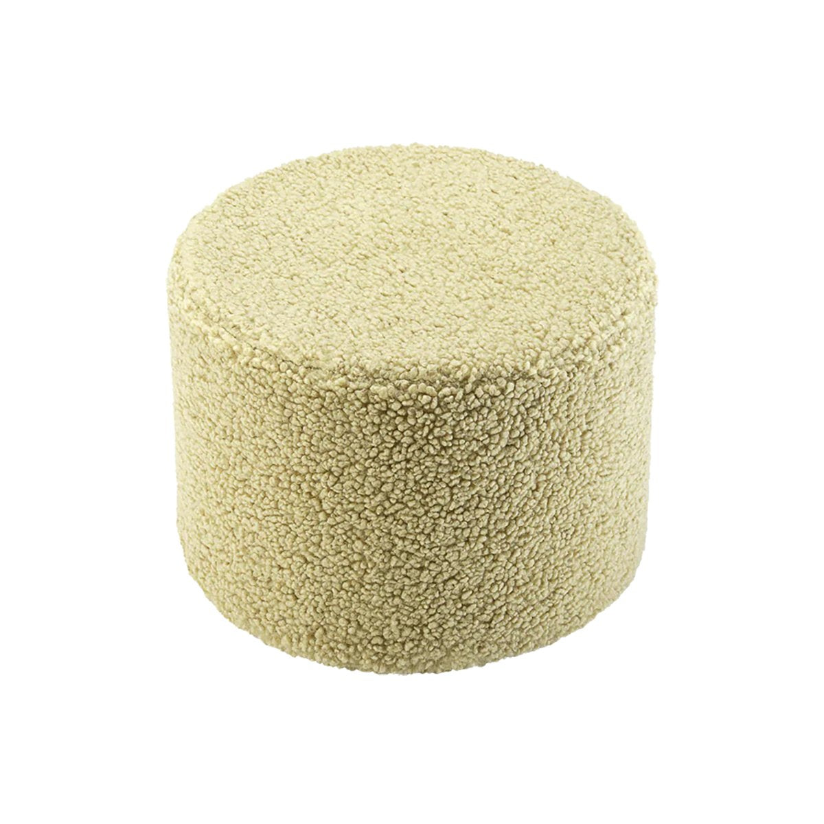 PETIT POUF ROND - BOUCLETTE