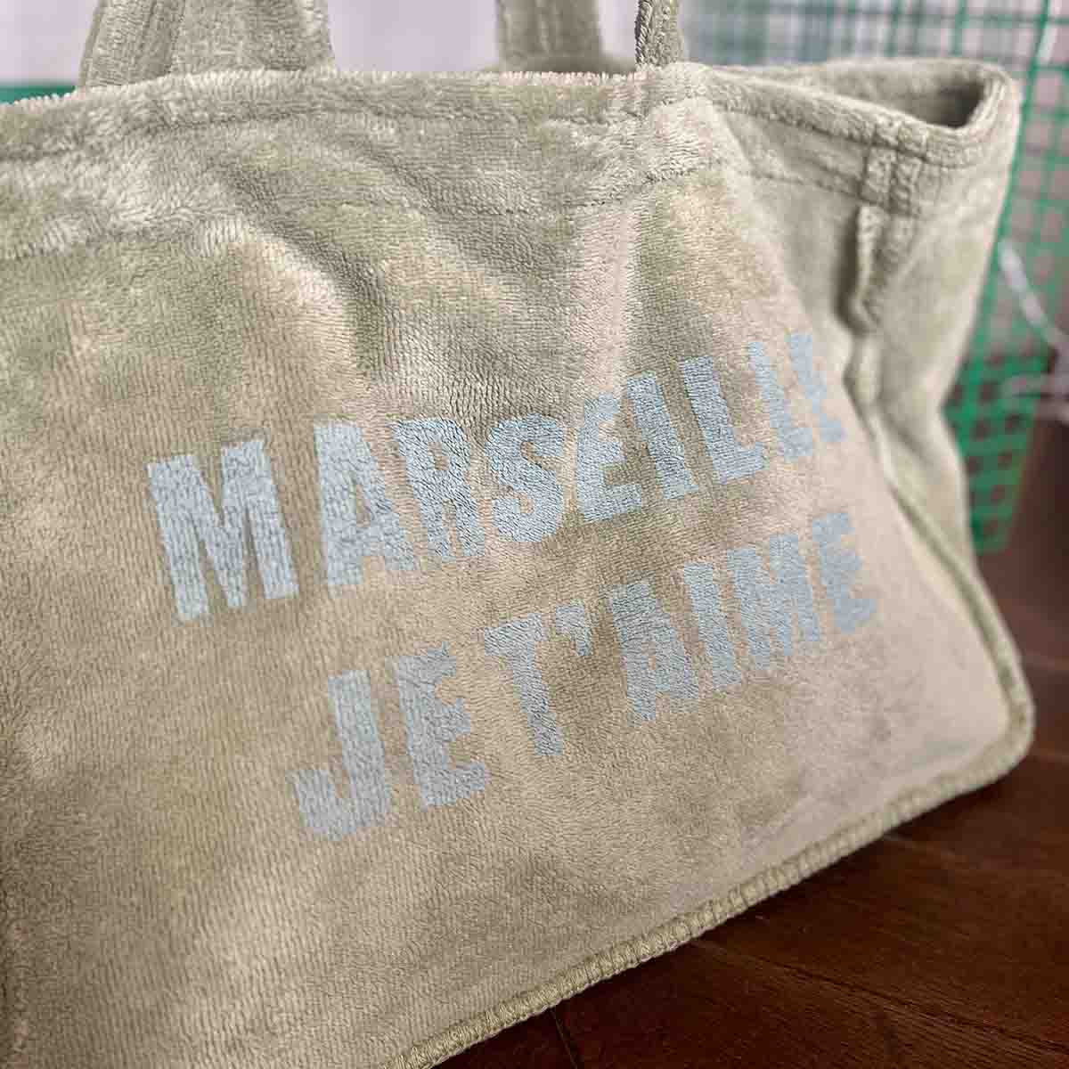 CABAS ÉPONGE MARSEILLE JE T'AIME - AMANDE