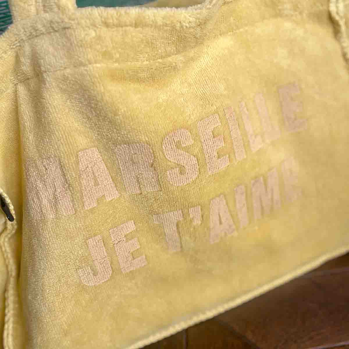 CABAS ÉPONGE MARSEILLE JE T'AIME - PAILLE