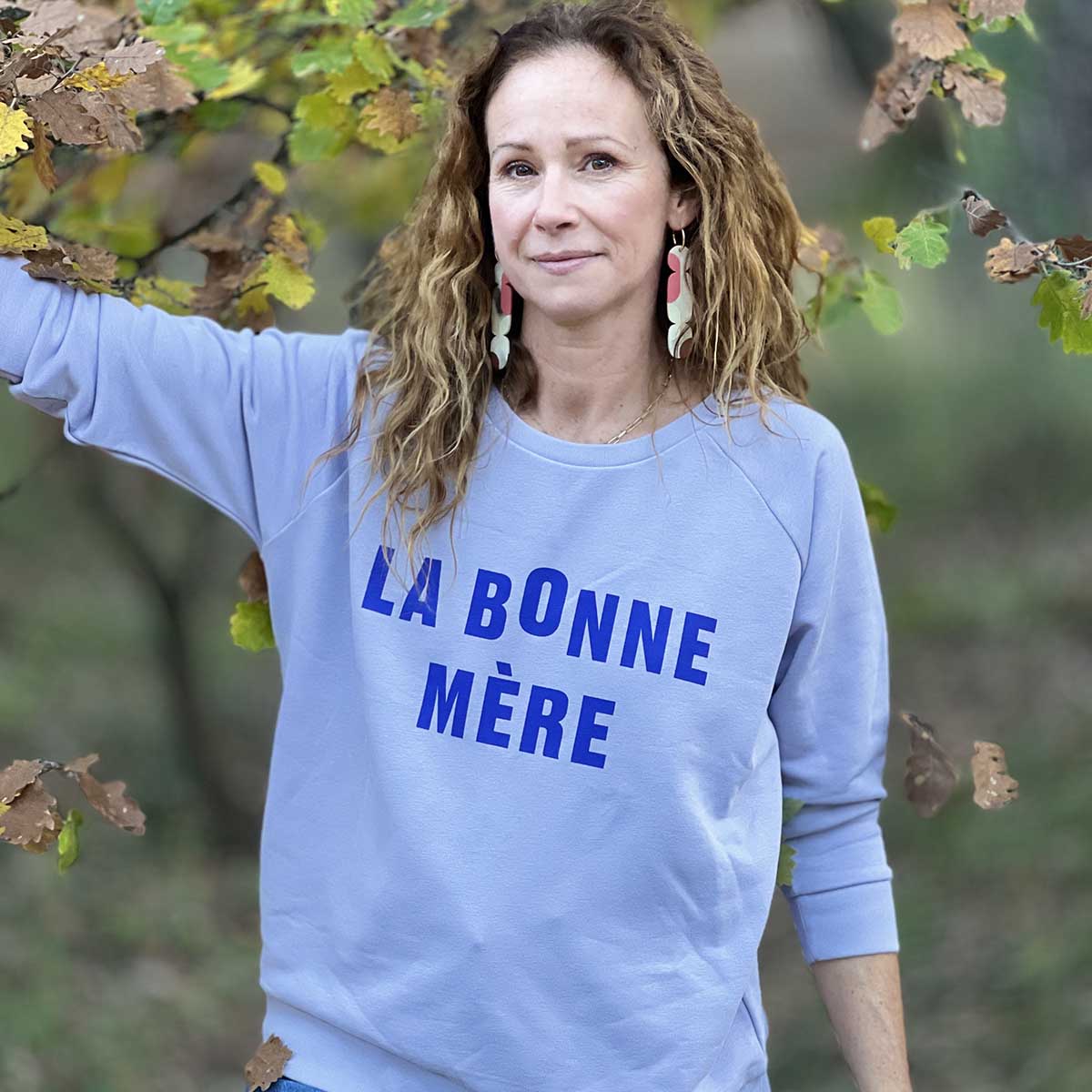 SWEAT LA BONNE MÈRE - LAVANDE