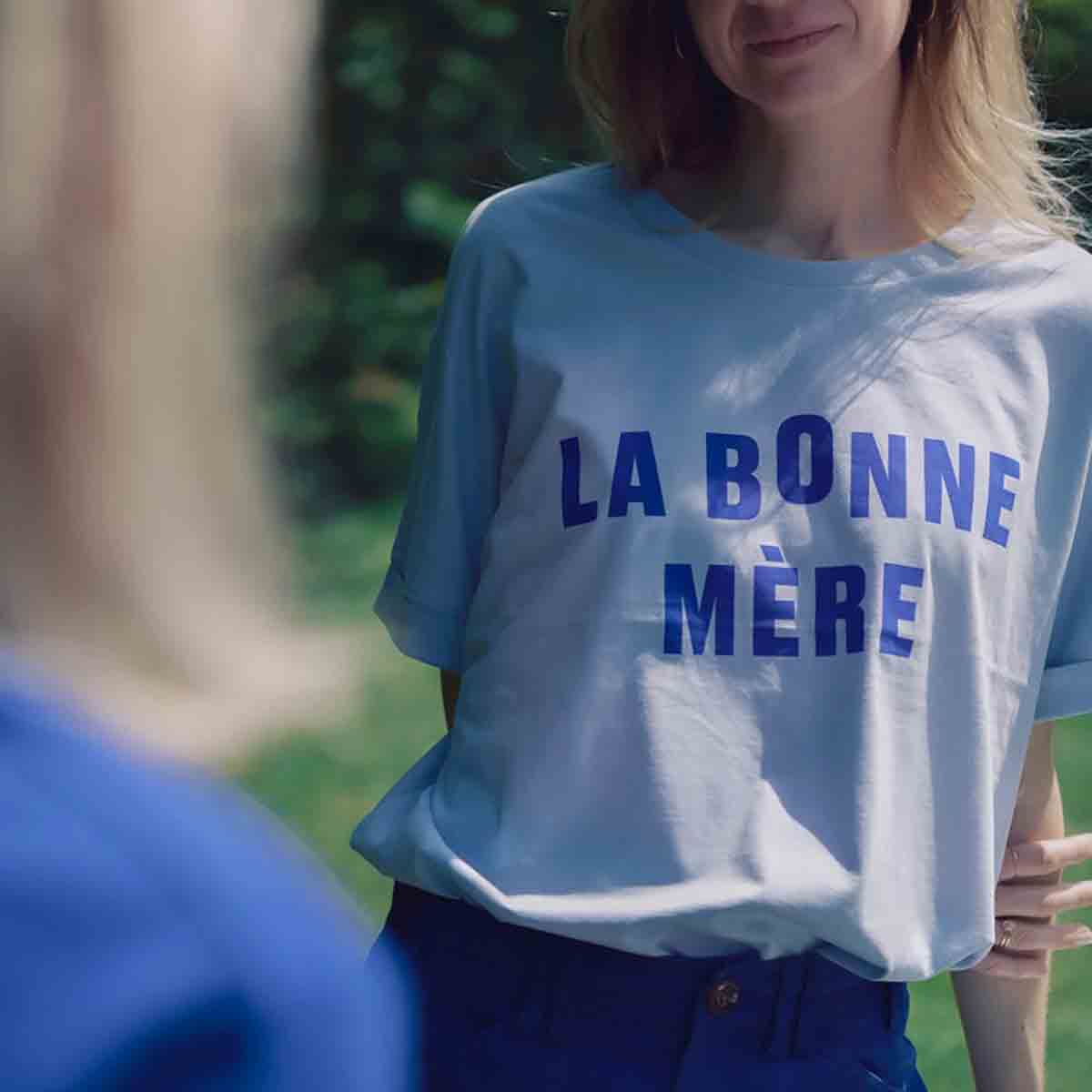 T-SHIRT LA BONNE MÈRE - BLEU
