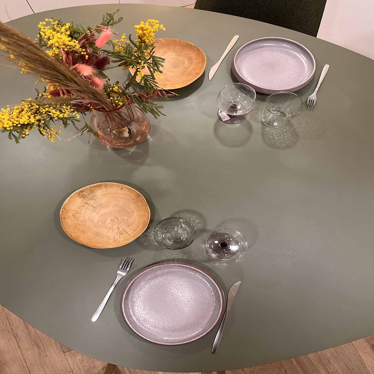 TABLE A MANGER GALET - L
