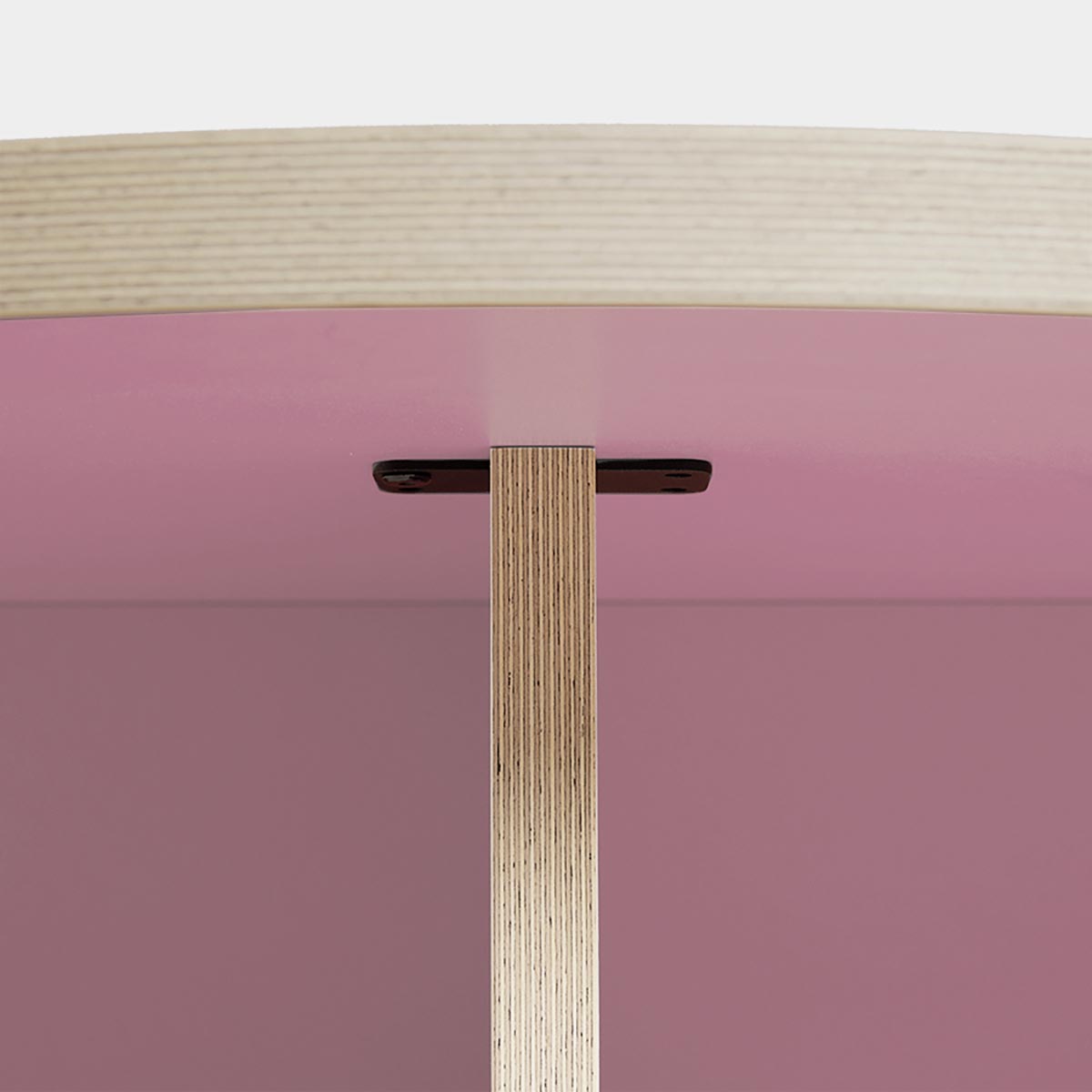 TABLE RONDE ROSE