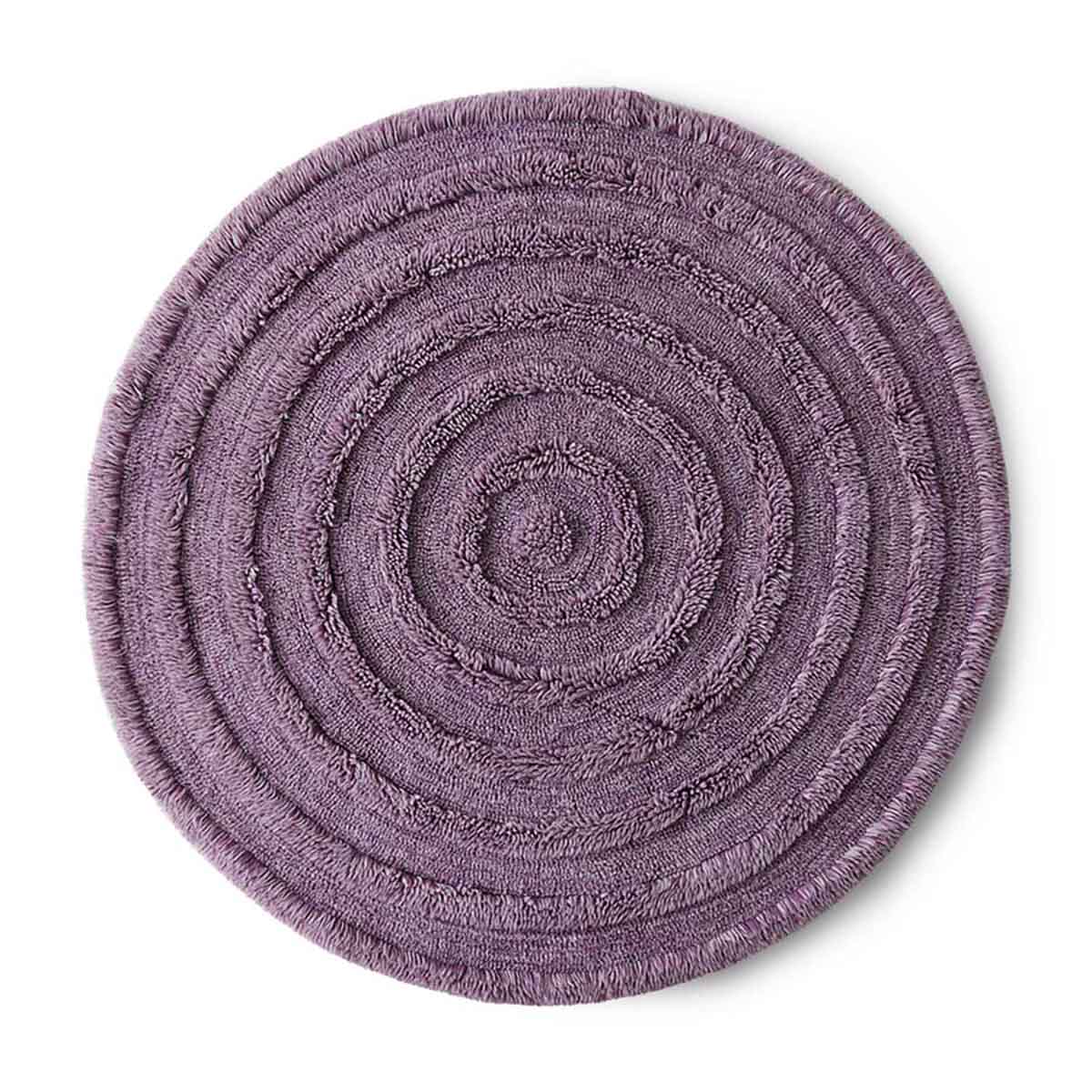 TAPIS LAINE LILAS