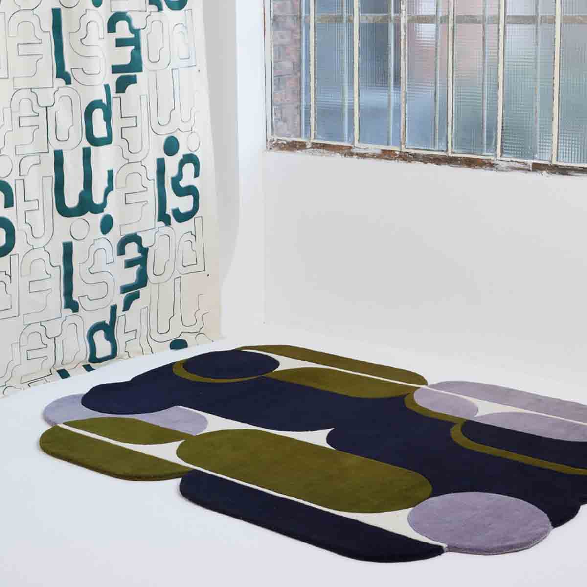TAPIS NYMPHE KAKI XL