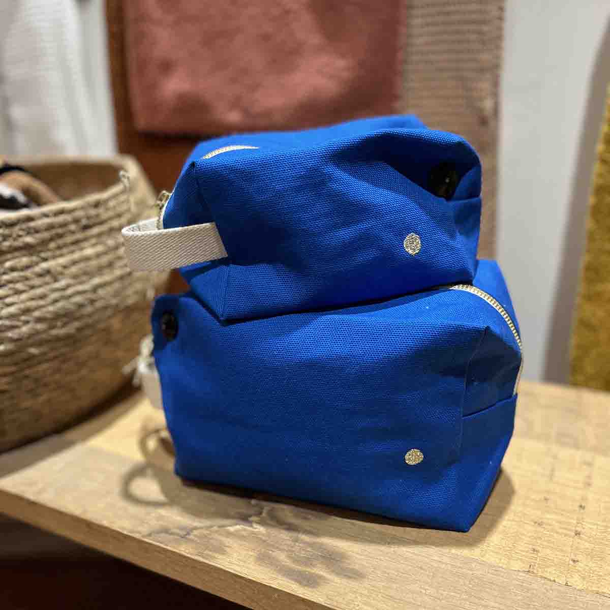 TROUSSE CUBE IONA BLEU MECANO