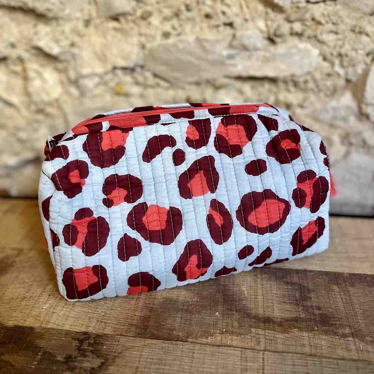 TROUSSE LÉOPARD BLEU