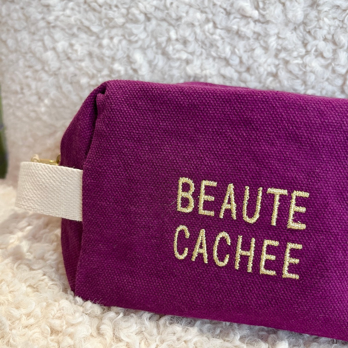 TROUSSE CUBE BEAUTÉ PURPLE