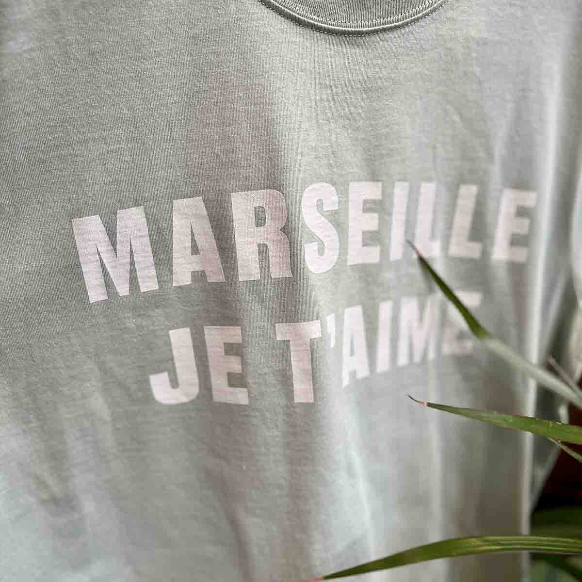 T-SHIRT MARSEILLE JE T'AIME - ALOE