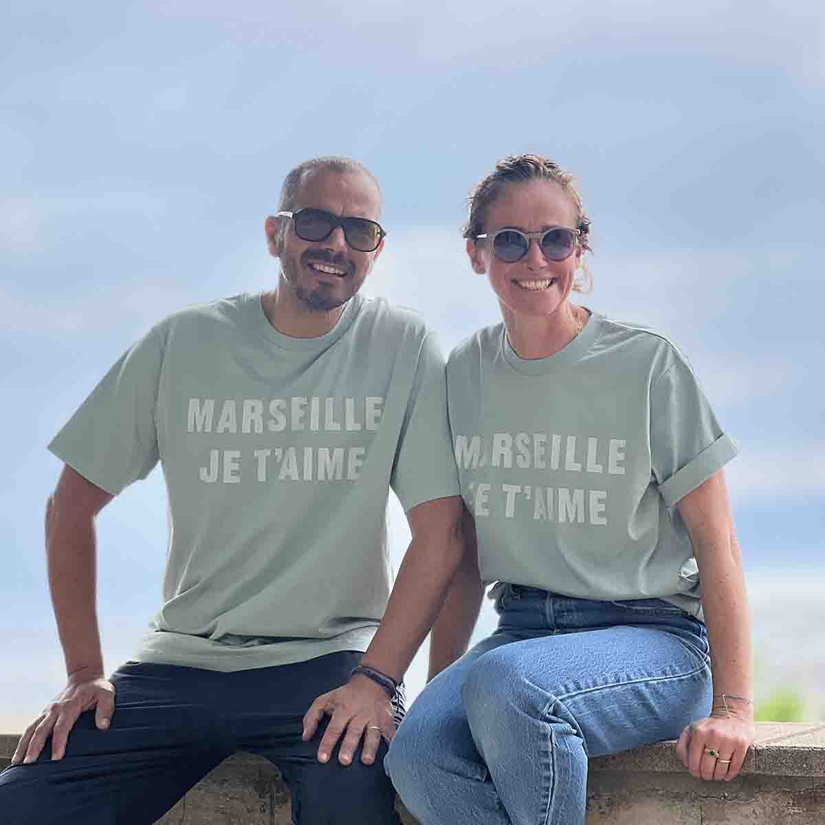 T-SHIRT MARSEILLE JE T'AIME - ALOE