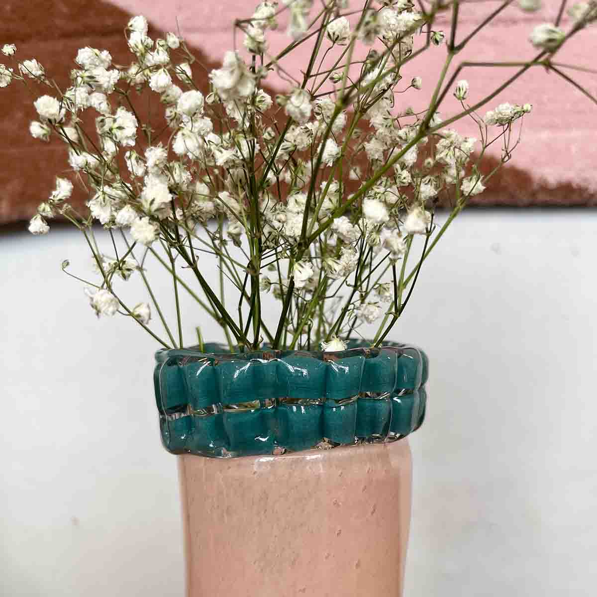 VASE KUPLA ROSE