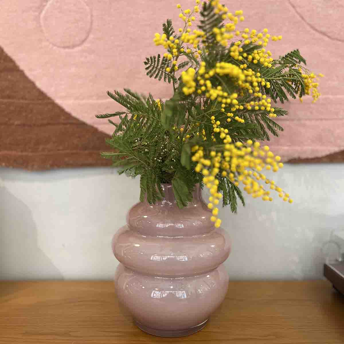 VASE PASS ROSE