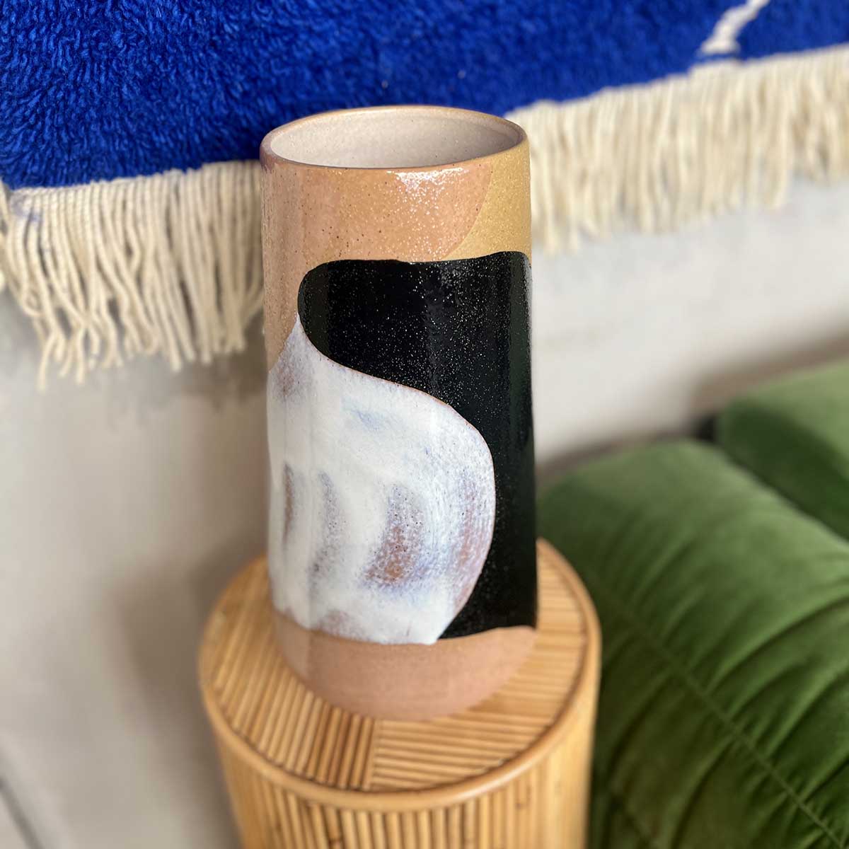 VASE PEINT MAIN