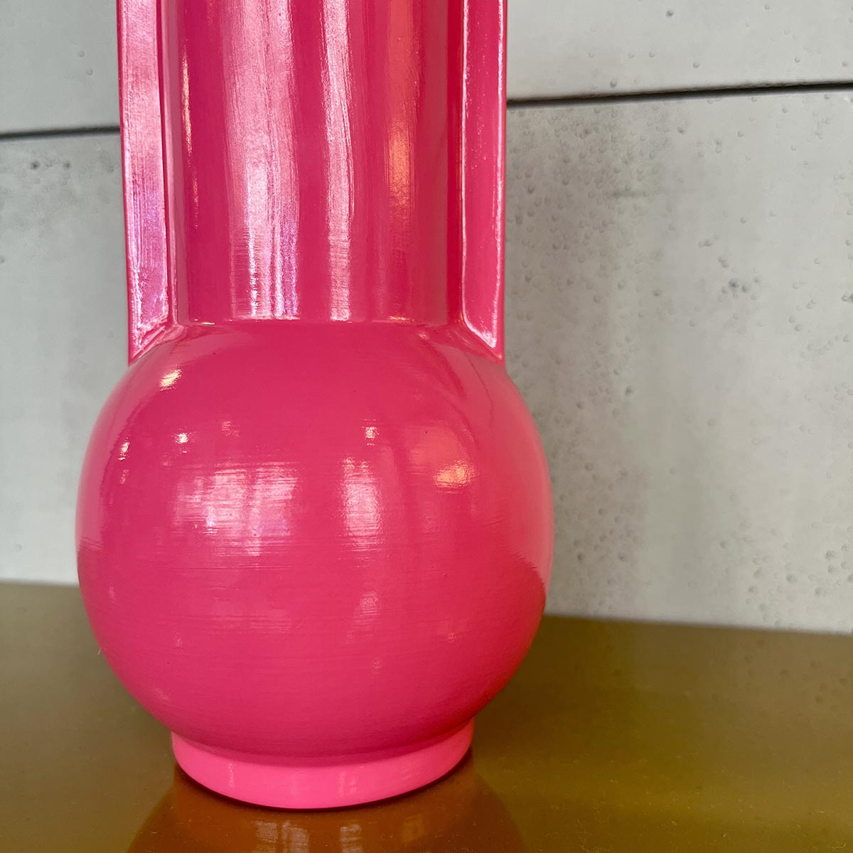 VASE ROSE HOT
